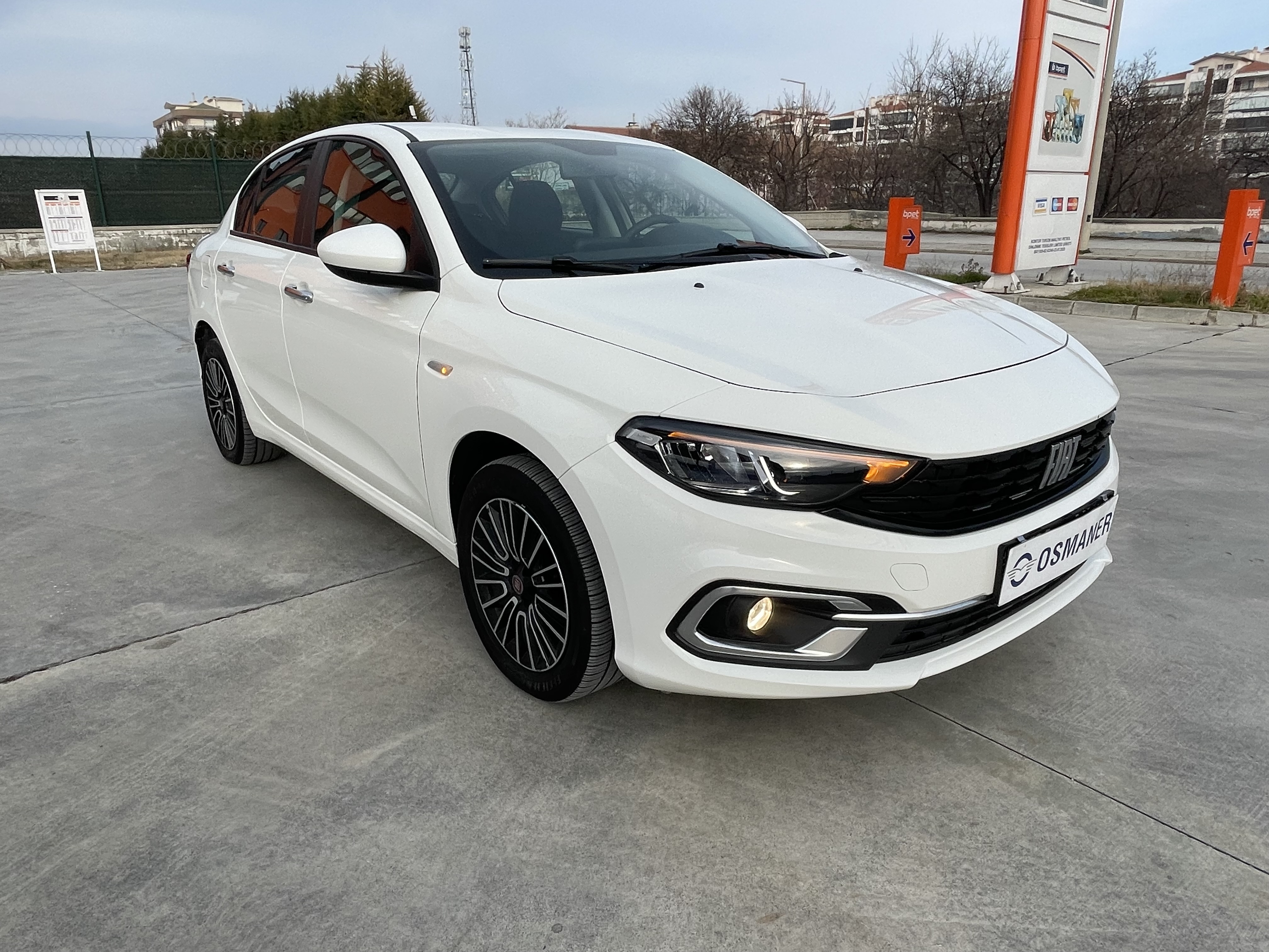 _OSMANER_ 2023 FİAT EGEA 1.4 URBAN BOYASIZ LPG'Lİ KM 18.000 DE