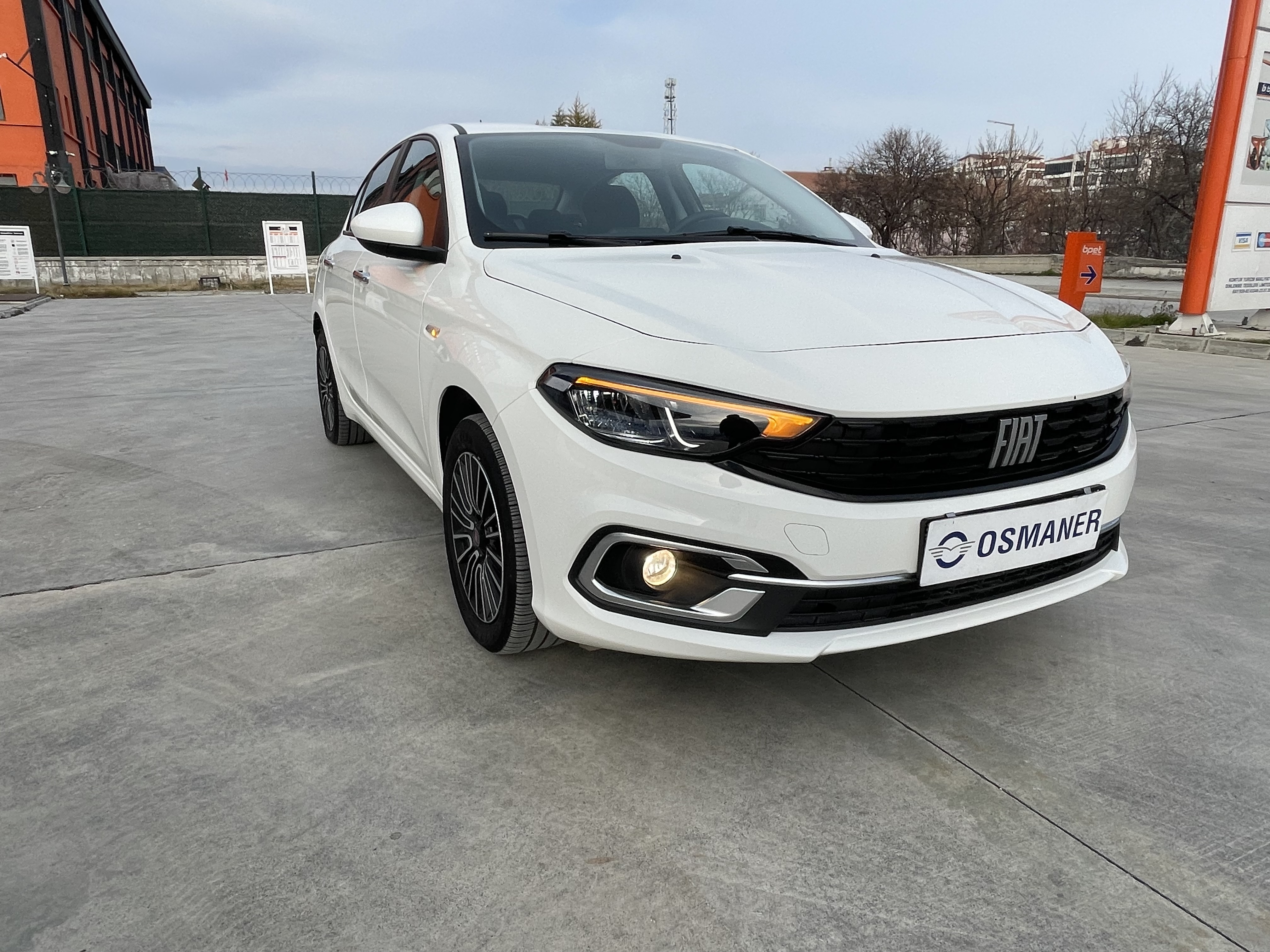 _OSMANER_ 2023 FİAT EGEA 1.4 URBAN BOYASIZ LPG'Lİ KM 18.000 DE