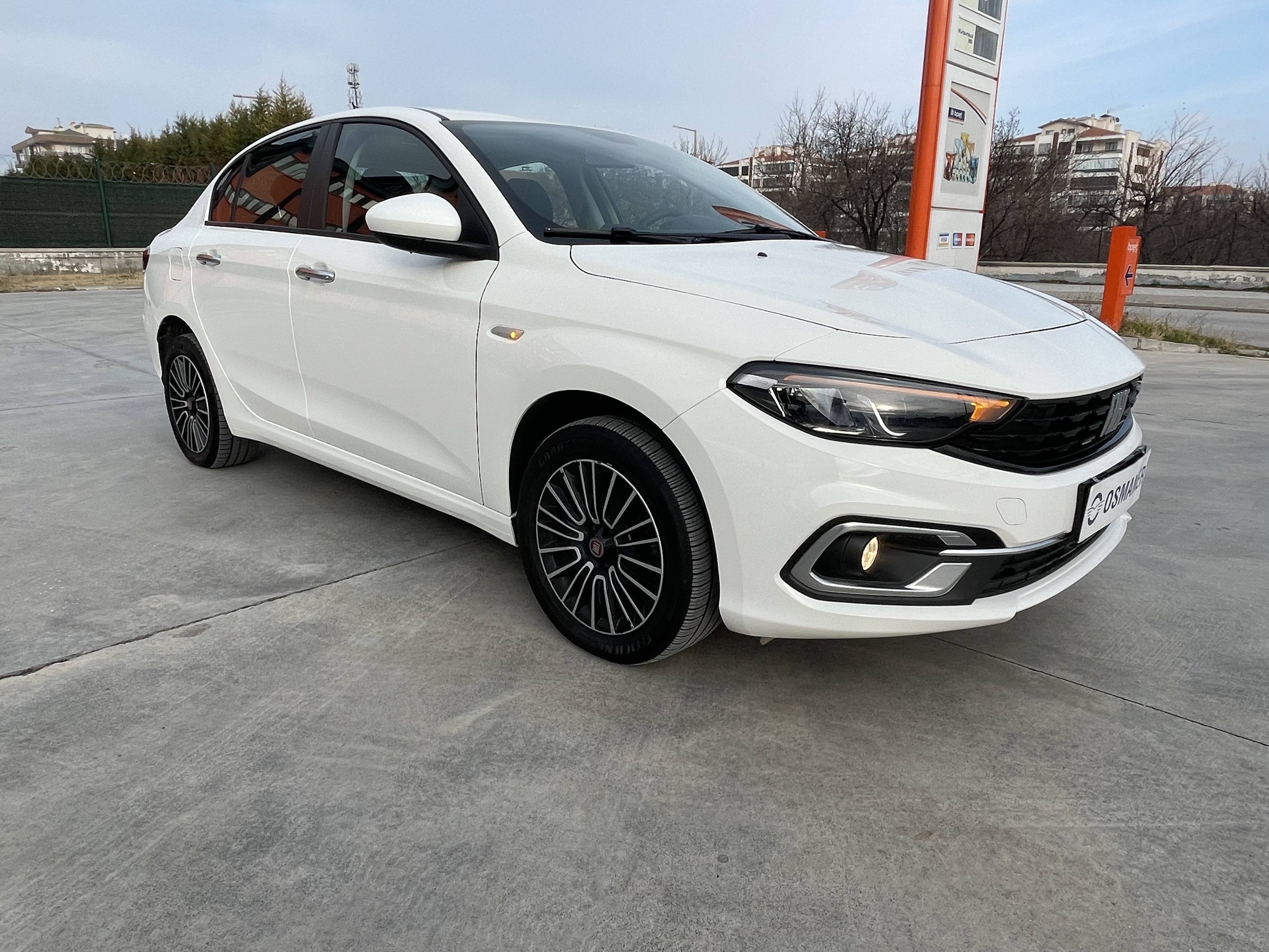 _OSMANER_ 2023 FİAT EGEA 1.4 URBAN BOYASIZ LPG'Lİ KM 18.000 DE